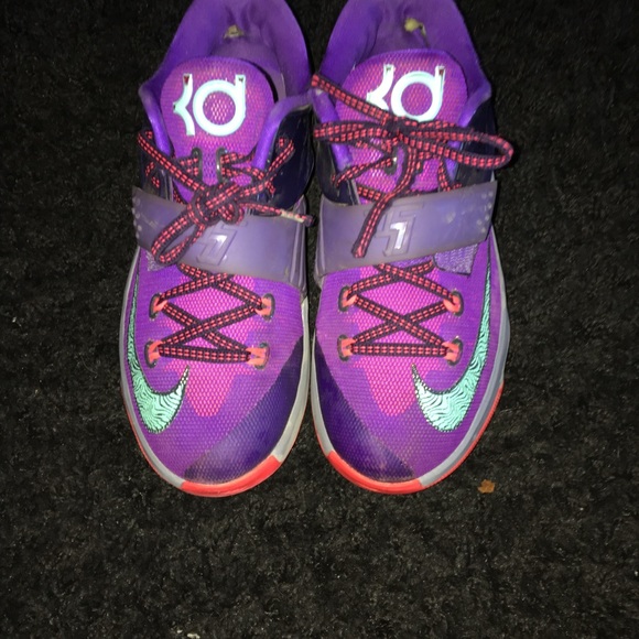 purple kd shoes